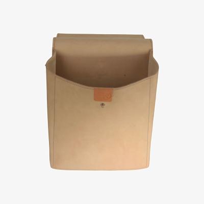 Wolf & Badger Neutrals Mastroianni Leather Storage/Organizer Natural Catwalk Original