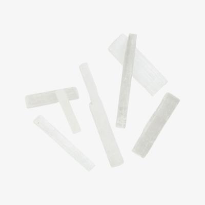 Wolf & Badger White Selenite Wands One Size Lemuria Store