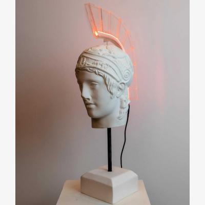 Wolf & Badger White Ares On Light | Artchi