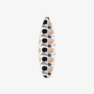 Wolf & Badger Neutrals Surfboard Wall Decor Curvy Town Catchii