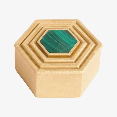 Wolf & Badger Varro Hexagon Jewellery Box One Size Rachel Entwistle Jewellery