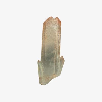 Wolf & Badger Neutrals Lemurian Seed Quartz Orange Hue With Twin Point | One Size | Lemuria Store