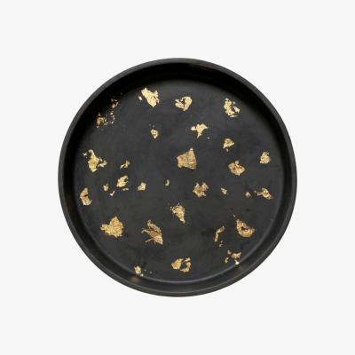 Wolf & Badger Black Panther Gold Flake Tray By Shax