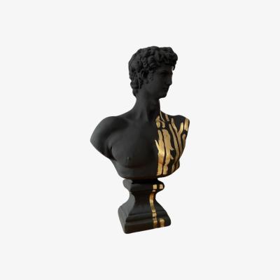 Wolf & Badger David Camouflage Sculpture - Multicolour | Artchi
