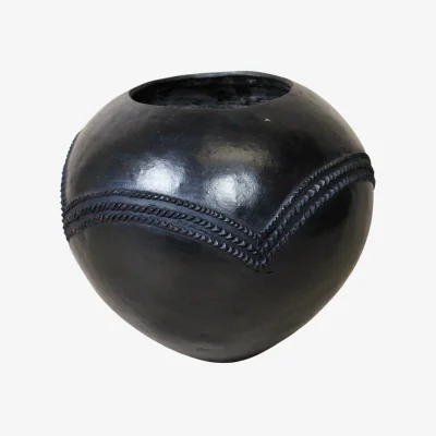 Wolf & Badger Black / Brown Zulu Pot - One Siz Three Three | One Size | Botanical Boys
