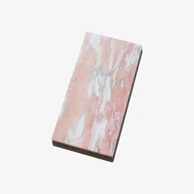 Wolf & Badger Pink / Purple Norwegian Pink Marble Vanity Tray The Parmatile Shop