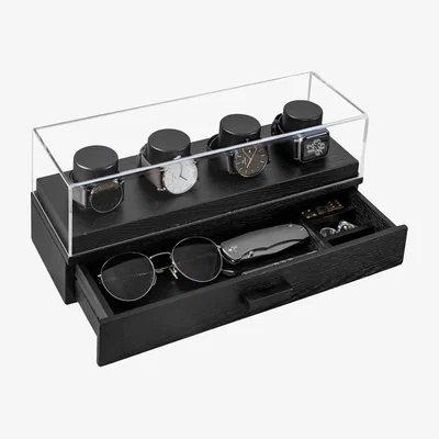 Wolf & Badger The Watch Deck - Black Large Holme & Hadfield