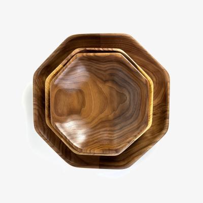 Wolf & Badger Brown Octagon Stacker Set Steelwood Design Inc.