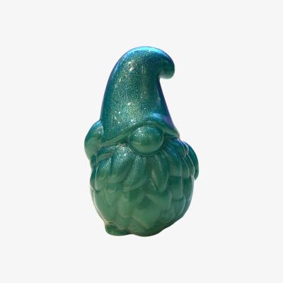 Wolf & Badger Sparkly Green Gonk Figurine By Shax