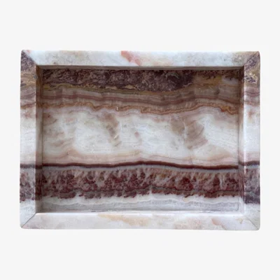Wolf & Badger Pink / Purple 222 Box Tray - Mauve Sky Onyx Aesthete Label