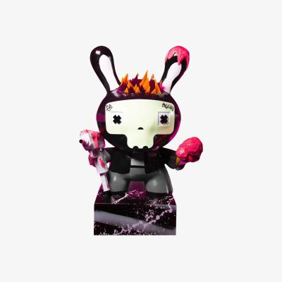 Wolf & Badger Black Kidrobot & Squid Game Artchi