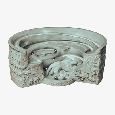 Wolf & Badger Grey Ancient Marble Track Artchi