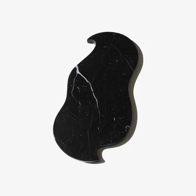 Wolf & Badger Black Medusa Marble Tray La Nero Marquina | The Parmatile Shop