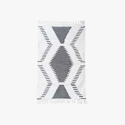 Wolf & Badger White Kalo Floor Mat Korissa