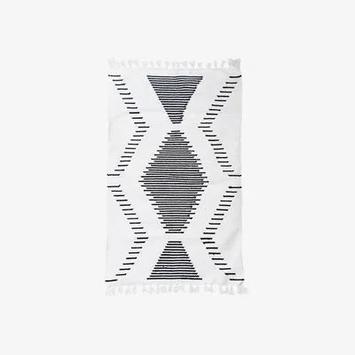 Wolf & Badger White Kalo Floor Mat Korissa