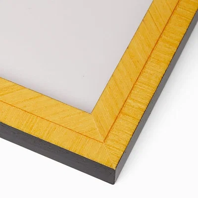 Wolf & Badger Yellow / Orange Gambara Marquetry Frame - Medium Casabyjj