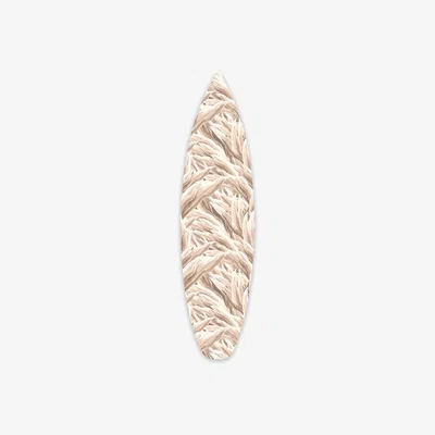 Wolf & Badger Neutrals Surfboard Wall Decor Botanical Leaves Catchii