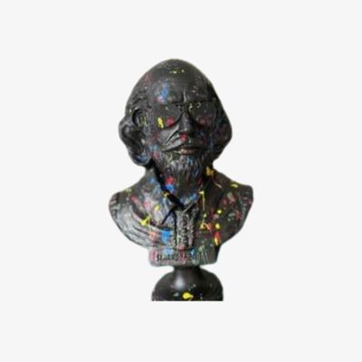 Wolf & Badger Vivid Bard - Sculpture -Multicolour | Artchi