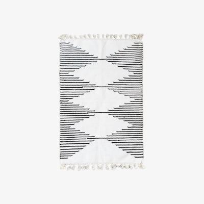 Wolf & Badger White Sada Floor Mat Korissa