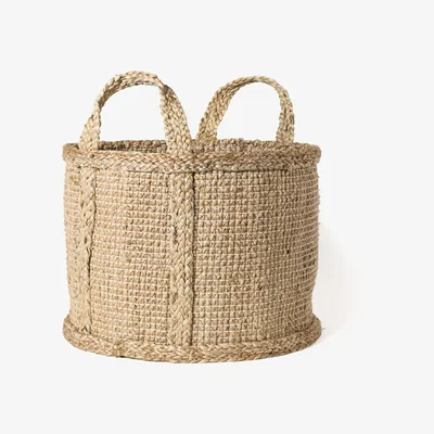 Wolf & Badger Neutrals Bono Basket Natural-Medium Korissa