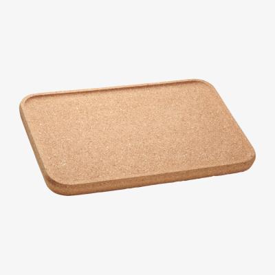 Wolf & Badger Neutrals Modern Home Natural Cork Tray One Size Tiradia Cork