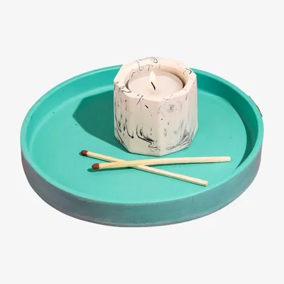 Wolf & Badger Sunnyside Up Tray - Green One Size By Shax