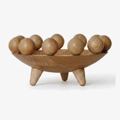 Wolf & Badger Neutrals Ball Boy Bowl | Natural | One Size | House of Revelry