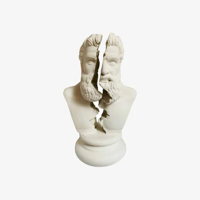 Wolf & Badger White Divided Hercule Artchi