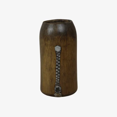 Wolf & Badger Brown Vintage Tutsi Milk Container - One One Four Four | One Size | Botanical Boys