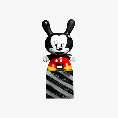 Wolf & Badger Black Kidrobot & Mickey Artchi