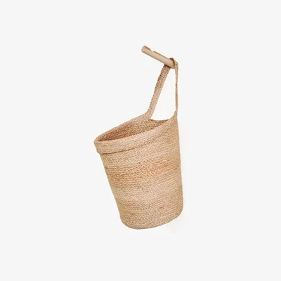 Wolf & Badger Neutrals Kata Wall Hanging Basket Korissa