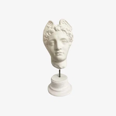 Wolf & Badger White Hermes Bust | Artchi
