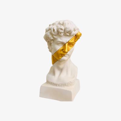 Wolf & Badger Gold / White Golden David Design | Artchi