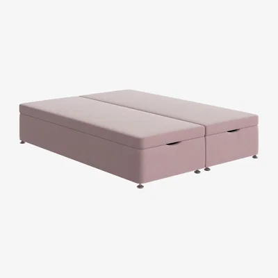 Furniture Village Vispring Ottoman Divan Base - Double - Pink