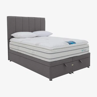 Furniture Village Sleepeezee - GelTouch 5000 End-lift Ottoman Divan Set - Double
