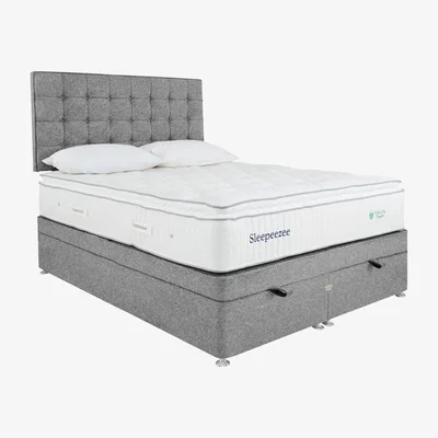 Furniture Village Sleepeezee - Natural Touch 2000 Pillowtop End Ottoman Divan Set - Small Double