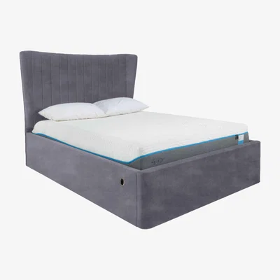 Furniture Village Roman Electric Ottoman Bed Frame - Double - Savannah Armour