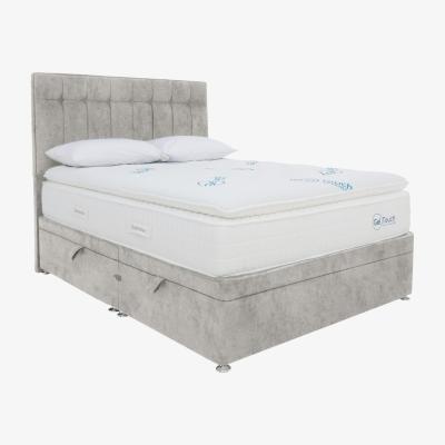 Furniture Village Sleepeezee - Geltouch Advanced 7500 Side-Lift Ottoman Divan Set - Double