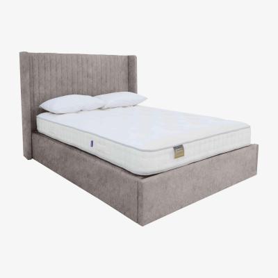 Furniture Village Alves Ottoman Bed Frame - Double - Dapple Silver