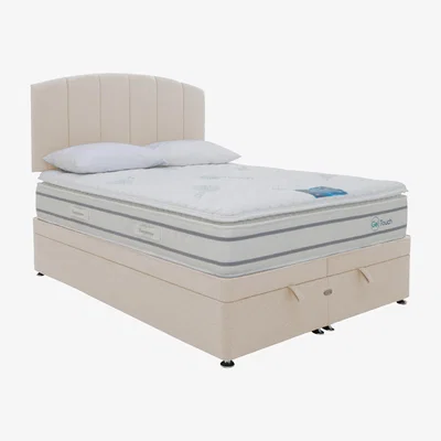 Furniture Village Sleepeezee - GelTouch 3000 End-lift Ottoman Divan Set - Double
