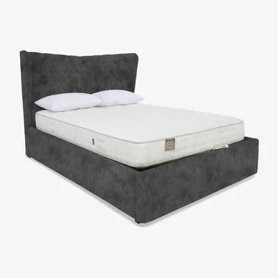 Furniture Village Bauer Ottoman Bed Frame - Double - Dapple Mink