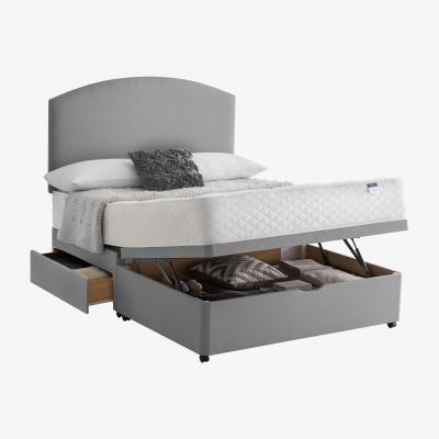 Furniture Village Silentnight - Miracoil Serenity Ortho Half Ottoman Divan Set - Double - Grey