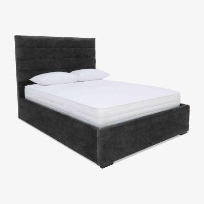 Furniture Village Sleep Story - Horizon Ottoman Bed Frame - Double - Linoso Granite