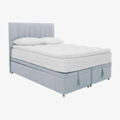 Furniture Village Hypnos - Bespoke Finesse Ottoman Divan Set - Double - Grey