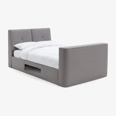 Habitat Habitat Jakob Double TV Ottoman Bed Frame - Grey