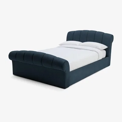 Habitat Habitat Nelson Double Side Opening Ottoman Bed Frame - Blue