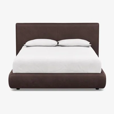 Heal's Heal's Alba Storage Bed Double Luxury Leather Coco - Heal's UK Bedroom Furniture