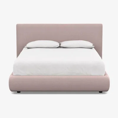 Heal's Heal's Alba Storage Bed Double Siena Cotton Dusky Pink - Heal's UK Bedroom Furniture