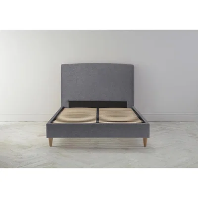 Perch and Parrow Ted 4'6 Double Ottoman Bed Frame in The Great White"
