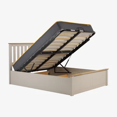 The Range Birlea Phoenix Ottoman Bed - Grey / Double